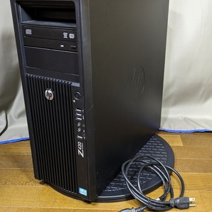 #21【中古PC】HP Z420 Workstation （水冷式静音ワークステーションPC SSD 500GB、メモリ32GB、グラボ Nvidia Quadro K2000）の画像1