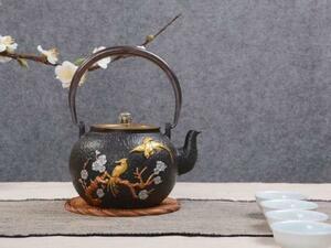  чугун заварной чайник старый способ металлический чайник ...... чай . вода кувшин "hu" . чай кувшин "hu" железо .. чайная посуда 