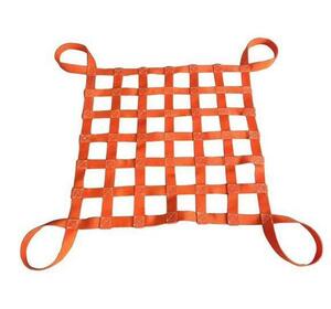 moko type belt sling sling belt 1m×1m belt width 4cm trout eyes 10cm polyester made 4 point hanging use load 2t