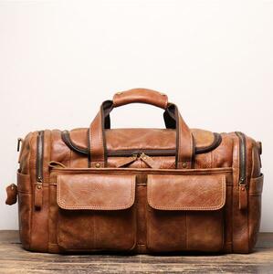 популярный рекомендация * сумка "Boston bag" мужской натуральная кожа натуральная кожа сумка командировка кожаная сумка наклонный .. путешествие Golf сумка путешествие сумка модный простой для мужчин и женщин 