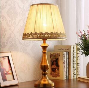  new goods * cloth shade table lamp antique style light America modern interior .. lamp bedside lamp desk stand 