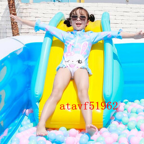 子どもすべり台 エア滑り台 すべり台 ビニールプール用 エアプール用幼児 水遊び プール 滑り台 プール すべり台 キッズ 知育の画像2