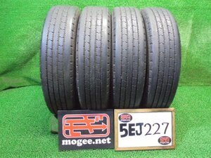 5EJ227AA15) 送料無料 2021年製 195/85R15 113/111L LT ブリヂストン R202 15インチ夏タイヤ4本セット　トラック