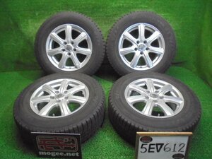 5EV612AD12) 送料無料 215/65R16 2020年 ダンロップ ウィンターマックス WM03 スタッドレスタイヤ+16インチホイール4本セット アルファード