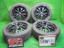 5EW512AA2 ) 送料無料 2022年製 225/45ZR19 DELINTE 夏タイヤ+美品 レアマイスター LMG ヴァスティア 19インチホイール4本セット CH-R_画像1