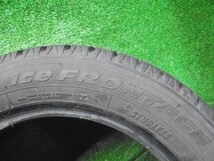 5EX130CI4) 送料無料 155/65R14 ice FRONTAGE 14インチスタッドレスタイヤ4本セット 2020年製_画像8