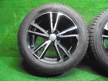 5EX719AF12) 送料無料 235/55R18 ウインターマックスSJ8+ スタッドレスタイヤ+ユーロテックガヤソリ 18インチホイール4本セット アウディQ5_画像2