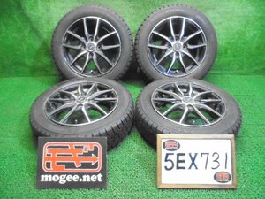 5EX731BC12) 送料無料 155/65R14 トーヨータイヤ GARIT GIZ スタッドレスタイヤ+14インチアルミホイール4本セット　2020年製