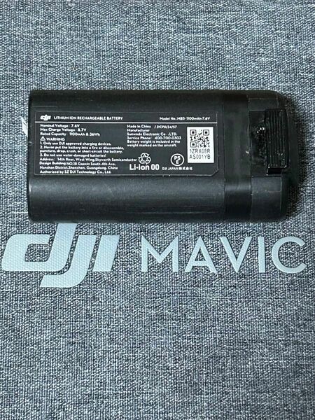 充電回数119回 DJI純正 Mavic min mini2i マビックミニ ミニ2 バッテリー 1100mAh 