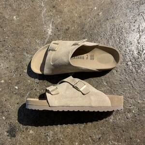 BIRKENSTOCK x BEAMS 別注 Zurich BS スウェード サンダル 40 1015578 ビルケンシュトック ビームス チューリッヒ