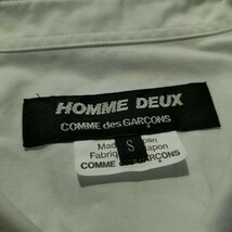 COMME des GARCONS HOMME DEUX 24ss パッチワークシャツ 2024ss AD2023 コムデギャルソンオムドゥ_画像3