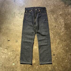 LEVI'S 90s 日本製 502XX 復刻 濃紺 TALON 赤耳 99年製 W31 L36 90s 1990s リーバイス リジッド デニムパンツ