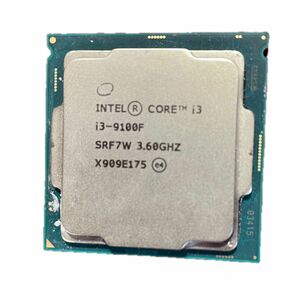 C PU Intel Core i3 9100F3.6Hz L G A1151動作品