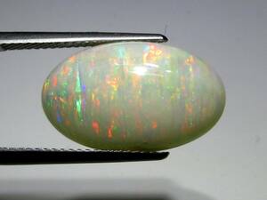  loose opal 6.35ct 19.1*11.7 white bear. extra attaching 