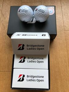 【新品】ブリヂストンゴルフボール BRIDGESTONE TOUR BX 半ダース ６個 ホワイト