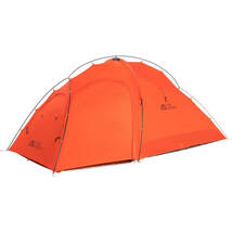 MOBI GARDEN(モビガーデン) LIGHT KNIGHT 3 DELUXE TENT キャンプテント 1~3人用 バックパッキングテント 防水 軽量 コンパクト オレンジ_画像1