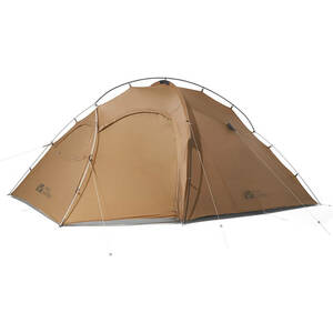 MOBI GARDEN(mobi сад ) LIGHT KNIGHT 3 DELUXE TENT кемпинг палатка 1~3 человек для задний уплотнение палатка водонепроницаемый легкий compact Sand 