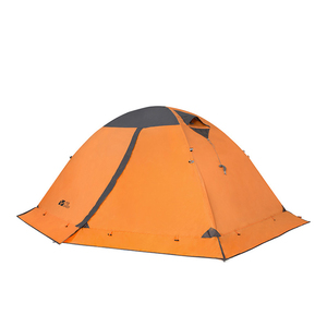 MOBI GARDEN(モビガーデン) テント 3人用 軽量 二重層 設営簡単 自立式 ２ドア 通気性 4シーズン 防風 防雨 防災 フィールド キャンプ
