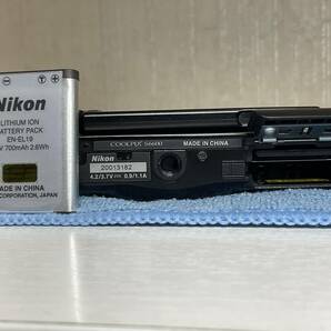 Nikon COOLPIX S6600 ブラック 中古デジカメ 本体・バッテリーのみ 電源/撮影確認済 【5848】の画像9