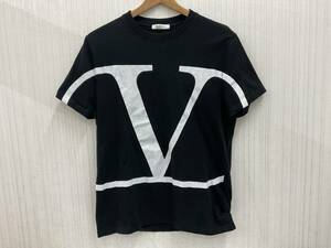 VALENTINO バレンティノ　半袖　ロゴTシャツ　黒　TV3MG02T5F6 サイズM 中古　1度のみ使用　【5821】