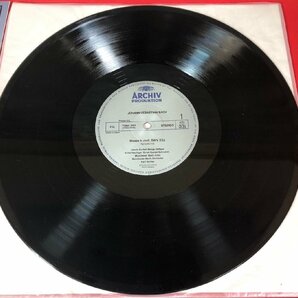 【レコードコレクター放出品】 LP リヒター バッハ ミサ曲 ロ短調 1969年 東京文化会館大ホールにて 3枚組 ボックス 帯破れありの画像4