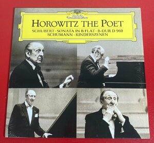 【レコードコレクター放出品】 LP　ホロヴィッツ　THE POET　シューベルト　シューマン　重量盤　独グラモフォン