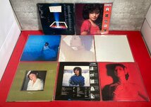 1円～　LP　レコード　山口百恵　8点　まとめ売り　現状品　(落書きあり) / L.A.ブルー / This is my trial 他_画像2