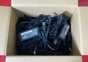 1 jpy ~ Panasonic original AC adapter various large amount approximately 20ps.@5kg and more set sale CF-AA6532A M1 etc. present condition goods ( operation not yet verification )