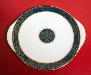 【コレクター放出品】 ロイヤルドルトン　カーライル　ROYAL DOULTON CARLYLE　BB プレート　大皿　(直径：約24cm)