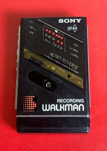 1円～　ジャンク　SONY　RECORDING　WALKMAN　ウォークマン　WM-F202　現状品　(パーツ欠損あり)
