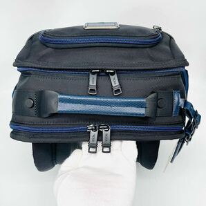 1円~[新品未使用] TUMI トゥミ アルファ3 ブリーフパック メンズ ビジネス リュックサック バックパック バリスティック A4/PC可 通勤 黒系の画像8