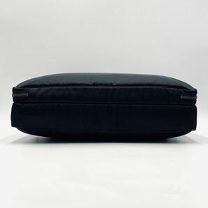 1円~[極美品] PORTER ポーター 2way メンズ ビジネス トートバッグ ブリーフケース 斜め掛け 吉田カバン ●レザー 本革●A4+PC可●通勤 黒の画像6