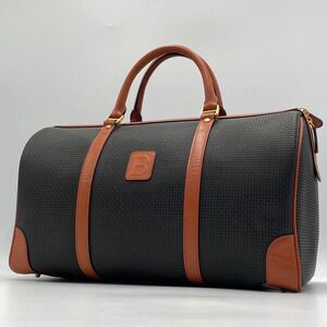 1円~ 極美品 Bally バリー 2way メンズ ビジネスバッグ ボストンバッグ ハンドバッグ レザー 本革 A4/PC可 大容量 通勤 旅行 ゴルフ 黒