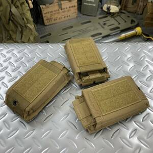 米軍実物 SDS M4/5.56mm Speed Reload Pouch カイデックスポーチ 3個 usmc fsbe corpsman eagle crye