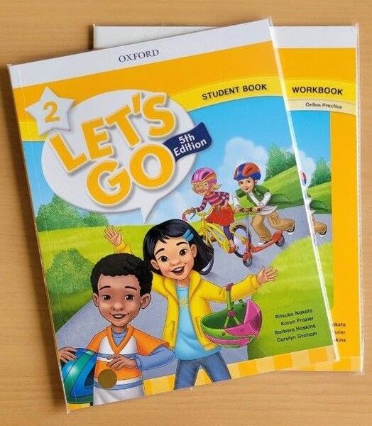 最新版 Let's Go 2 Student Book/Workbook セット 5th Edition