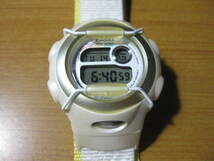 ☆超美品!CASIO Baby-G BG-380A-9Tアラスカ犬ゾリ協会パールイエローモデル電池交換済み！☆_画像3