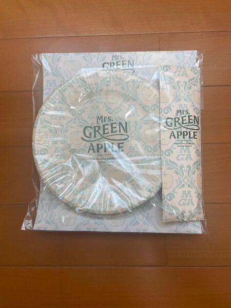 Mrs.GREEN APPLE ポップアップストアグッズ　ランダムアイテム　紙皿、フォーク、スプーンセット