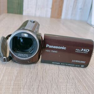 1円〜 Panasonic ビデオカメラ HDC-TM45 ブラウン ビデオカメラ