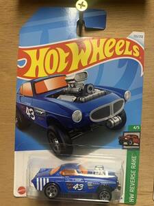 ホットウィール ベーシック2024 Hアソート　ボルボ　P1800 ギャッサー hotwheels volvo p1800 gasser