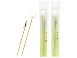 * new goods *[ kokeshi . heaven ear ..2 pcs set ] ear cleaning is bamboo . not ........ handmade!