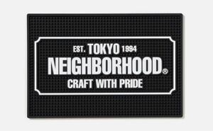 NEIGHBORHOOD LOGO BAR MAT