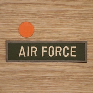 [M size ] iron badge NO.2167 AIR FORCE air force Air Force fighter (aircraft) the US armed forces up like[ mail fixed form ]