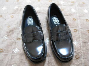 ★美品★送料込★レディース HAWKINS ホーキンス W'S SOFT LOAFER ソフト ローファー HW10138 DK.BROWN 25.5EEE ENTRY ★使用1回のみ★