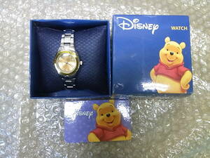  Disney bear. Pooh wristwatch unused box attaching flat battery 