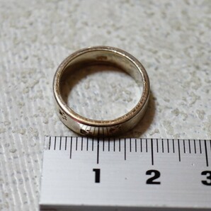 2064 海外製 シルバー リング 指輪 ヴィンテージ アクセサリー SILVER 925刻印 アンティーク シルバージュエリー 装飾品の画像5