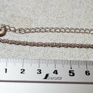 259 本真珠 パール ルーペ ペンダント ネックレス ヴィンテージ アクセサリー SILVER刻印 アンティーク 装飾品の画像7