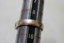 530 海外製 シルバー リング 指輪 ヴィンテージ アクセサリー SILVER 925刻印 アンティーク シルバージュエリー 装飾品_画像3