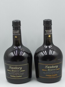 ☆SUNTORY スペシャルリザーブウイスキー 2本セット 限定 アルコール分43% 750ml 760ml (特級) 未開栓