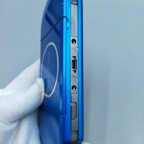 □SONY PlayStationPortable 本体 PSP-3000 バイブラントブルー ソニー プレステの画像7