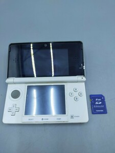 ●任天堂 Nintendo3DS 本体 ピュアホワイト ニンテンドー3DS